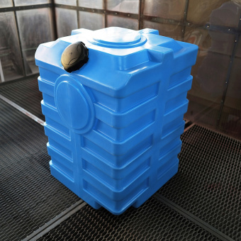 Изотермический контейнер 600 л (ИК600С) с крышкой