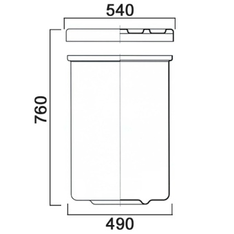 Вертикальная емкость 130ЕК
