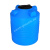 Цилиндрическая синяя емкость с ребрами жесткости и люком.