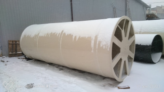 Полипропиленовая емкость на 14 м³ (реактор) 