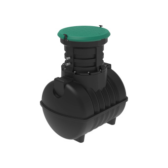 Изотермический контейнер КРИ1200_G4 для перевозки живой рыбы, со сливом