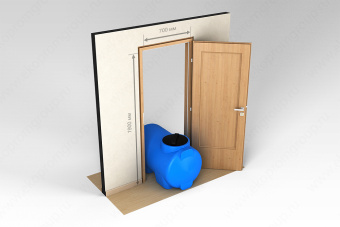 Бак для дачного душа БП 300