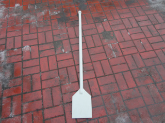 Весло полипропиленовое для рыбного цеха