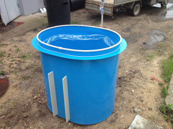 Полипропиленовая купель 1500х1200х1500