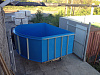 Полипропиленовый бассейн на 27 м³ 4500х4000х1500