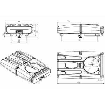 Бак для душа «Росток» 80 л с подогревом