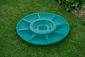 Крышка колодца «Росток» пластиковая (зеленая)