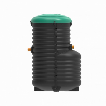 Пластиковая емкость 260ЕК объемом 260 л с резьбовой крышкой