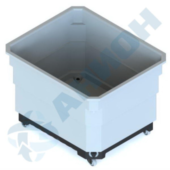 Контейнер 600 л на тележке c колесами КЛ650СПТ