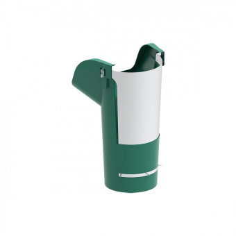 Секция мусоросброса Экопром приемная (усиленная) зеленая