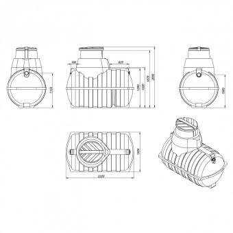 Септик Росток Загородный