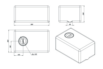 Емкость ЭВП 50