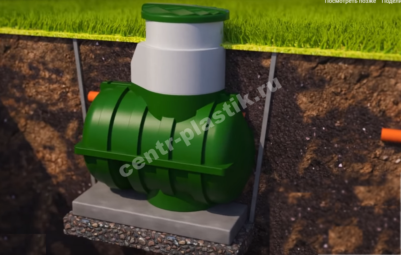 Защита септика от всплытия при высоком уровне грунтовых вод