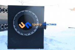 Фото №1. Емкость из ПЭ для водоканала. (Вид 1)