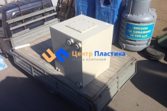 Фото №3. Емкость из ПП на 1,3 м3 1х1х1,3 для агрессивных сред. (Вид 3)