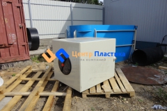 Фото №3. Емкость из ПП 1,2 м3 для гальваники. (Вид 3)