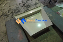 Фото №7. Ванна поддон из ПП для сбора и протекания соляной кислоты 10%. (Вид 7)