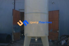 Фото №2. Емкость с коническим дном (бункер БДС) Germes-Plast БДС 8 000 ПП. (Вид 2)
