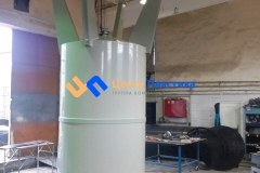 Фото №4. Емкость с коническим дном (бункер БДС) Germes-Plast БДС 8 000 ПП. (Вид 4)