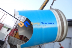 Фото №1. Емкость-бункер для обработки концентрата на 2 м3. (Вид 1)