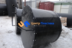 Фото №1. Пластиковый бункер (БДС) объемом 1 м3. (Вид 1)