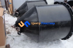 Фото №3. Пластиковый бункер (БДС) объемом 1 м3. (Вид 3)