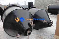 Фото №4. Пластиковый бункер (БДС) объемом 1 м3. (Вид 4)