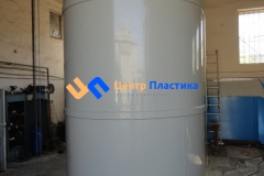 Фото №3. Емкости из ПП Ø 1500 Н 4500 мм на 8 м3 для питьевой воды. (Вид 3)
