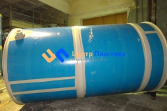 Фото №2. Емкость из ПП на 10м3 для питьевой воды. (Вид 2)