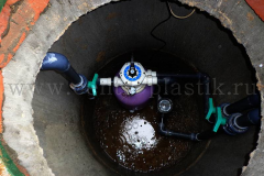 Установка фильтрационного оборудования и его объвязка в ж.б. колодце 1