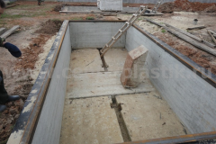 Фото №1. Фото установки пластикового бассейна