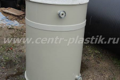 Фото №1. Накопительная емкость на 3,5 м3 габ. размеры Ø1500 h 2000.
