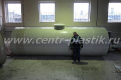 Фото 1. Горизонтально-цилиндрическая емкость Ø2050 L 6000, на 20 м3