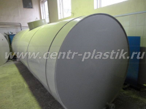 Фото 2. Горизонтально-цилиндрическая емкость Ø2050 L 6000, на 20 м3