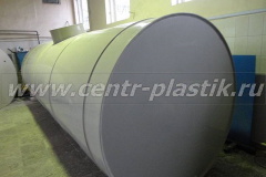 Фото 2. Горизонтально-цилиндрическая емкость Ø2050 L 6000, на 20 м3