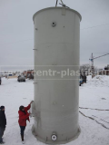 Фото №2. Накопительная емкость на 29 м3 габ. размеры Ø 2400 h 6200.