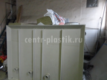 Фото №2. Емкость для воды без утеплителя (вид на левую стенку)