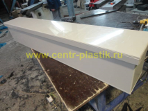 Фото №3. Емкость из ПП открытая с крышкой на опорах 1800х410х610 мм