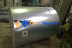 Емкость для ГВС из ПП с утеплением Ø1100 Н1500