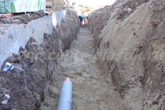 Фото №68 Монтаж трубы от септика до фильтрационного колодца