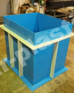 прямоугольная полипропиленовая купель