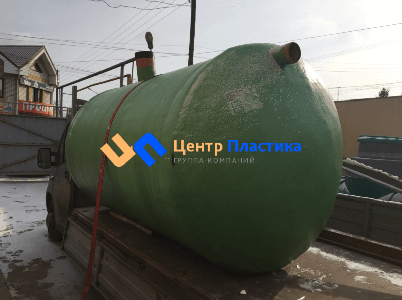 Стеклопластиковая емкость 5 м³