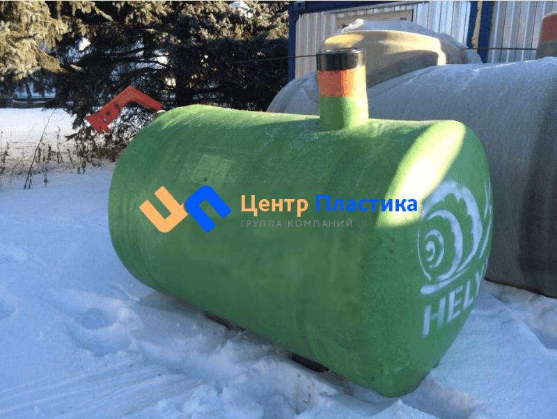 Подземная емкость 2 м³ из стеклопластика