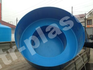 Полипропиленовая купель два цилиндра