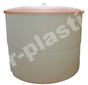 круглая купель с крышкой на 3 000 л.