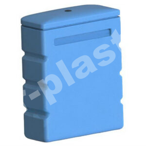 Бак навесной НБ75К с приямком (вид с обратной стороны)