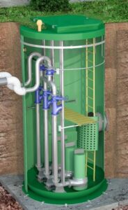 ДНС с тремя насосами